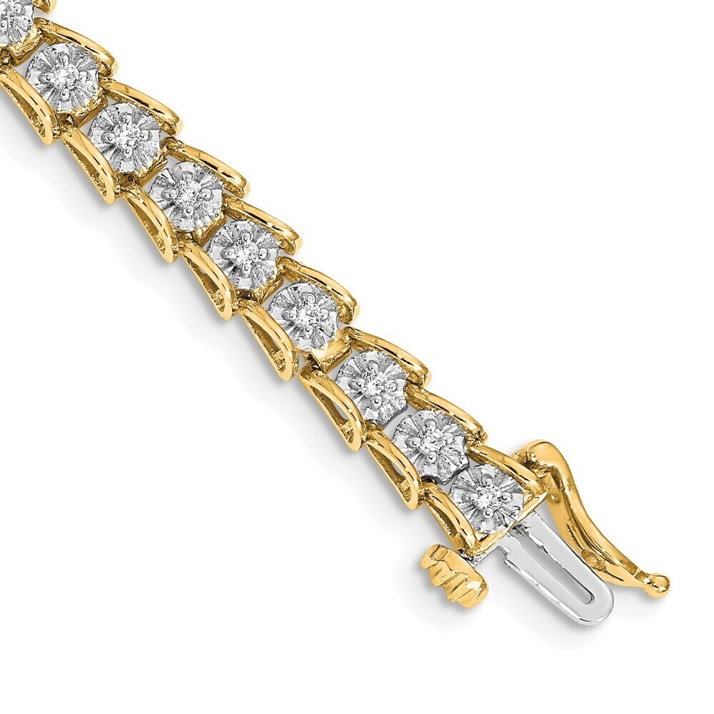 Kazi Luxury 14k Diamond Bracelet